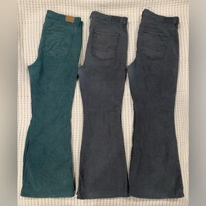 American Eagle Corduroy Bootcut Flare Jeans size 14